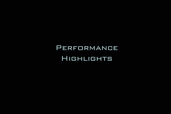 Performance Highlights