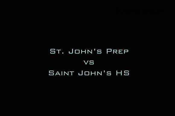 SJP vs Saint John's