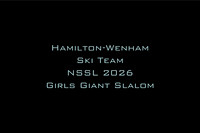 Hamilton-Wenham Ski Team NSSL 2026 Girls Giant Slalom