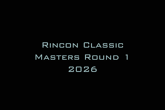 Rincon Classic Masters Round 1 2026