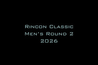 Rincon Classic Men's Round 2 2026