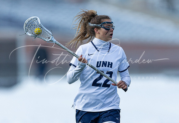 University of New Hampshire vs #25 University of Connecticut Women’s Lacrosse Game 2022_2022-02-27_02-10-47_AB5W3474_@TimCardew_2022