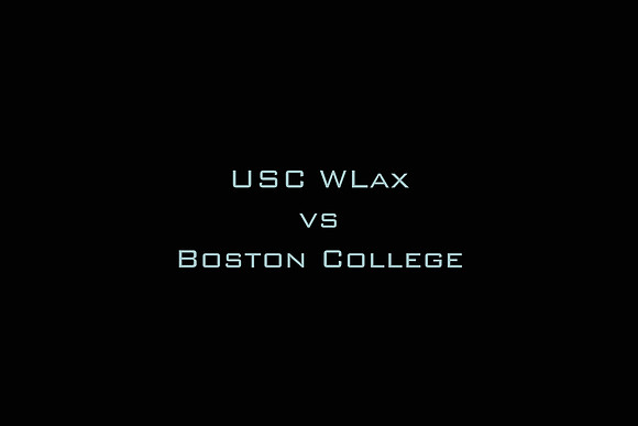 USC WLax vs Boston College