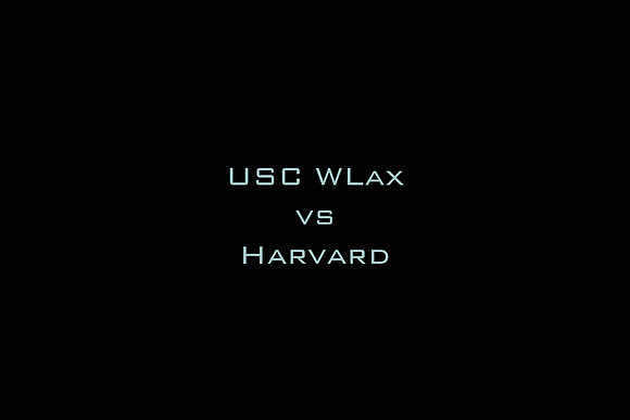 USC WLax vs Harvard