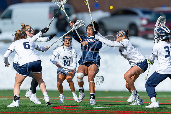 University of New Hampshire vs #25 University of Connecticut Women’s Lacrosse Game 2022_2022-02-27_02-44-21_AB5W4398_@TimCardew_2022