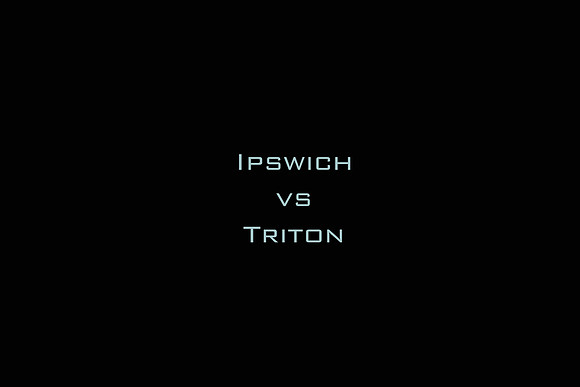 Ipswich vs Triton
