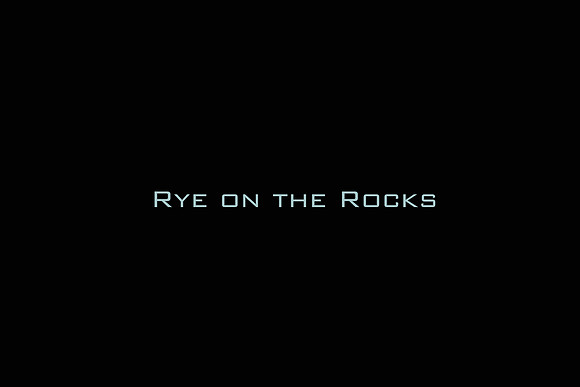 Rye on the Rocks