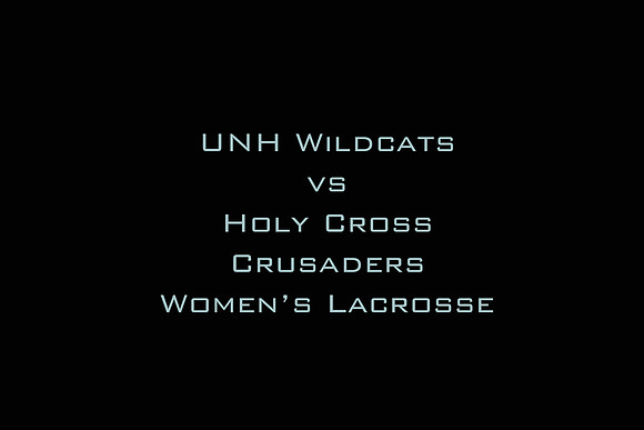 UNH vs Holy Cross