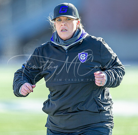 Holy Cross Crusaders WLax Head Coach Amanda Belichick. UNH Wildcats vs Holy Cross Crusaders WLax 2024_2024-02-24_03-45-25_DT7T7100_@TimCardew_2024
