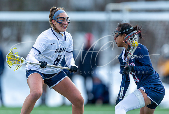 University of New Hampshire vs #25 University of Connecticut Women’s Lacrosse Game 2022_2022-02-27_03-28-13_AB5W5834_@TimCardew_2022