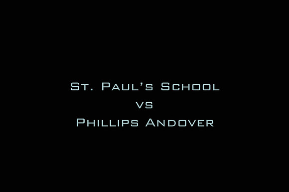 St. Paul’s School vs Phillips Andover