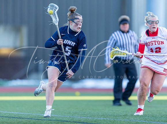 University of New Hampshire vs Boston University Women’s Lacrosse Game 2022_2022-03-02_05-15-05_AB5W7310_@TimCardew_2022
